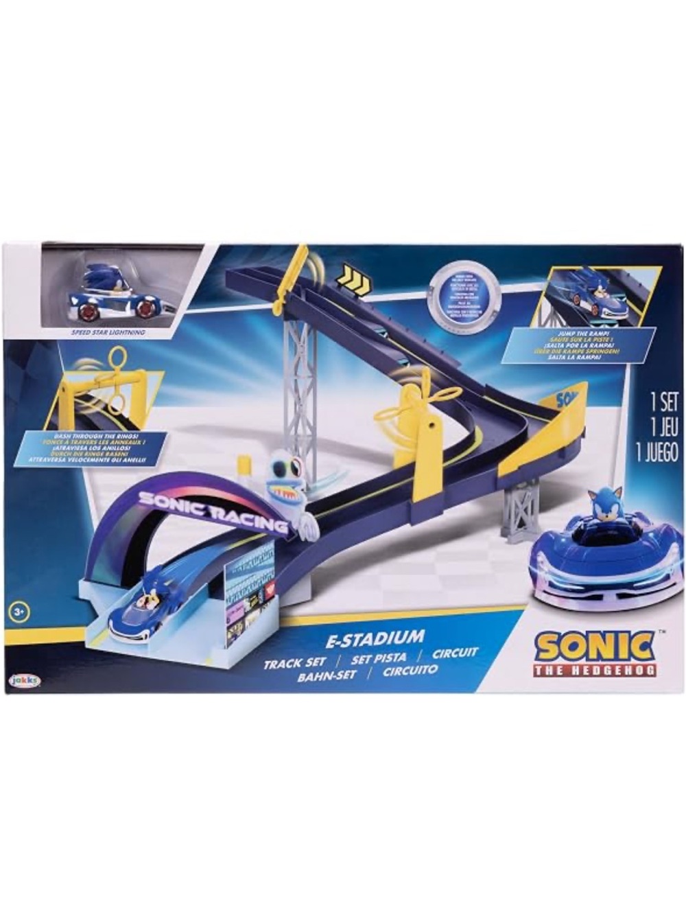 Sonic the Hedgehog Racing Track Set - NEW